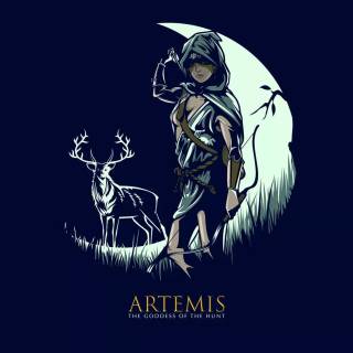 Artemis goddess wallpaper