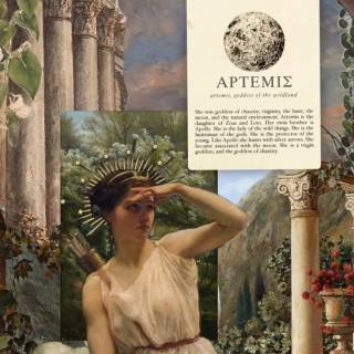 Artemis goddess wallpaper