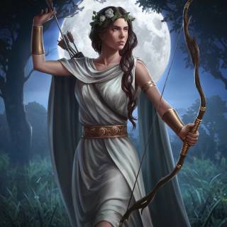 Artemis goddess wallpaper