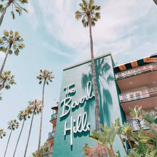 Beverly Hills iPhone wallpaper