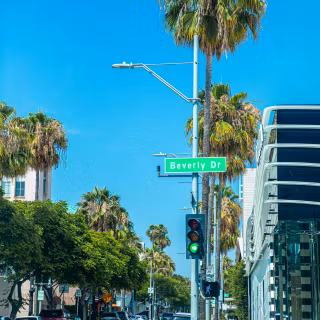 Beverly Hills iPhone wallpaper