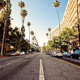 Beverly Hills iPhone wallpaper