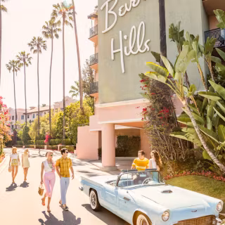 Beverly Hills iPhone wallpaper
