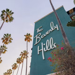 Beverly Hills iPhone wallpaper