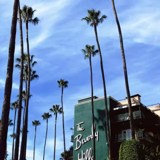 Beverly Hills iPhone wallpaper
