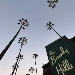 Beverly Hills iPhone wallpaper