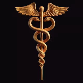 Rod of Asclepius wallpaper