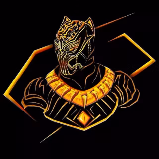 Neon Avengers iPhone wallpaper