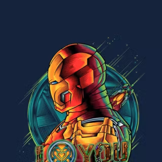 Neon Avengers iPhone wallpaper