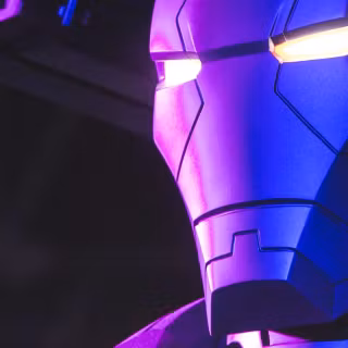 Neon Avengers iPhone wallpaper