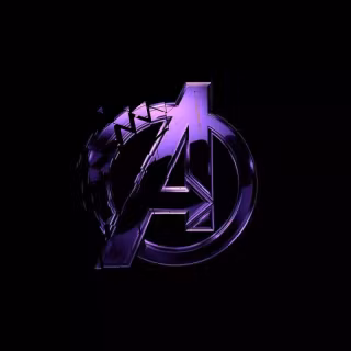 Neon Avengers iPhone wallpaper