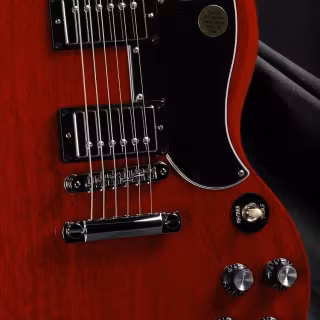 Gibson SG phone wallpaper