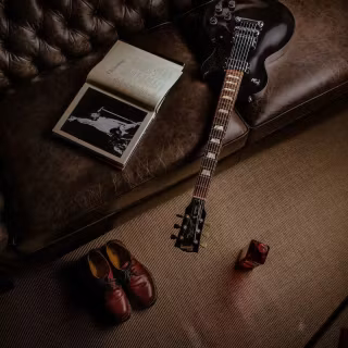 Gibson SG phone wallpaper
