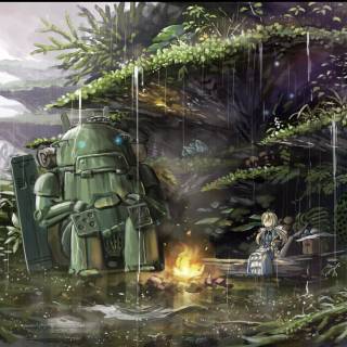 Rain nature 4k wallpaper