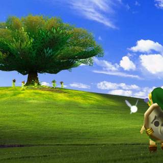 The Legend of Zelda: Ocarina of Time 4k wallpaper