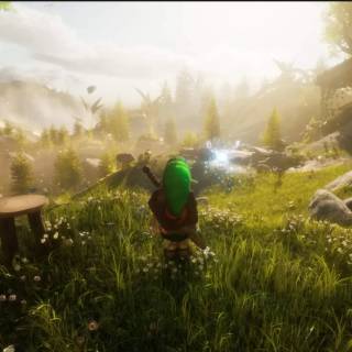 The Legend of Zelda: Ocarina of Time 4k wallpaper