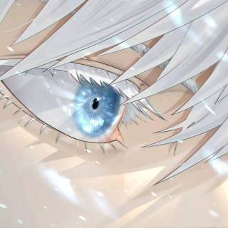 Satoru Gojo eyes wallpaper