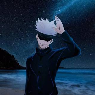 Jujutsu Kaisen blue wallpaper