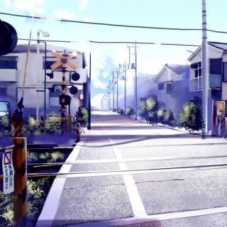 Japan street desktop wallpaper