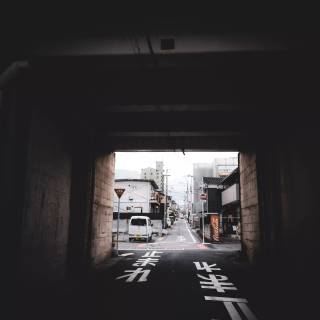 4k Japan street wallpaper