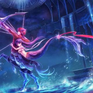 Sagittarius 4k wallpaper