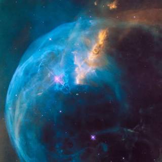 iPhone XR space wallpaper