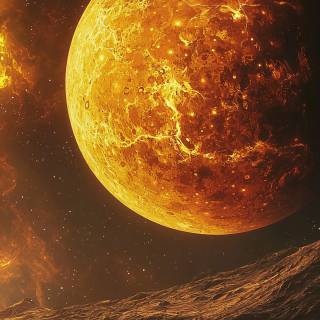 iPhone XR space wallpaper