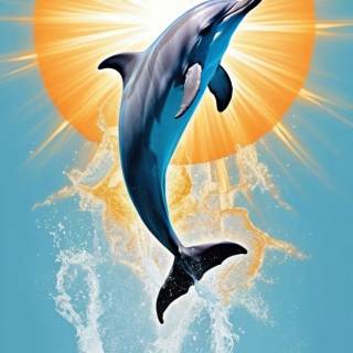 iPhone dolphin wallpaper