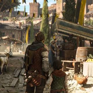 A Plague Tale phone wallpaper