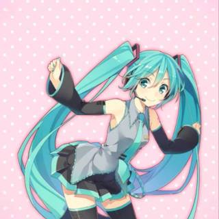 iPhone Miku wallpaper
