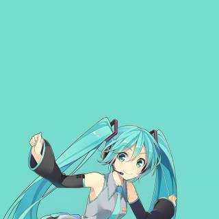 iPhone Miku wallpaper