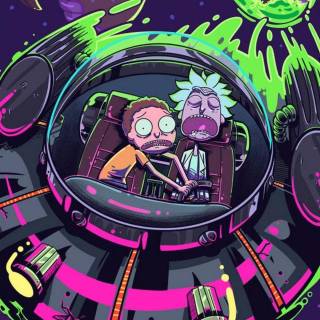 Rick Sanchez iPhone wallpaper