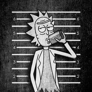 Rick Sanchez iPhone wallpaper