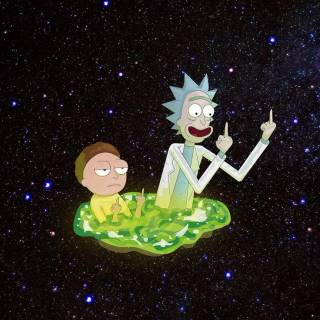 Rick Sanchez iPhone wallpaper