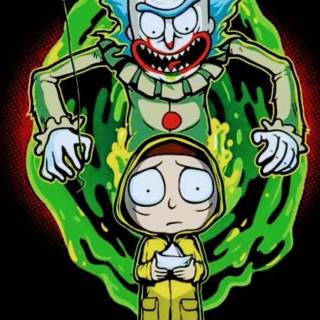 Rick Sanchez iPhone wallpaper