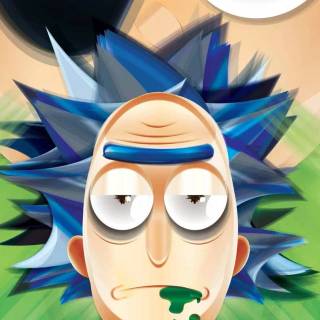 Rick Sanchez iPhone wallpaper