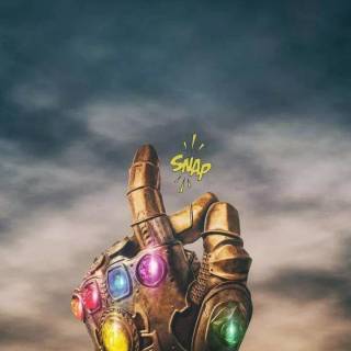 Infinity Gauntlet phone wallpaper