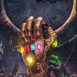 Infinity Gauntlet phone wallpaper