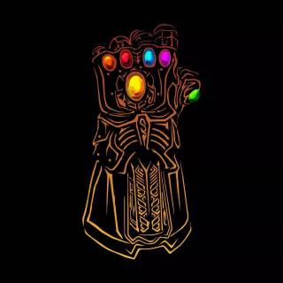 Infinity Gauntlet phone wallpaper