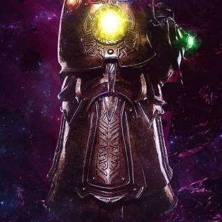 Infinity Gauntlet phone wallpaper