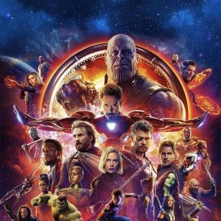 Infinity Gauntlet phone wallpaper