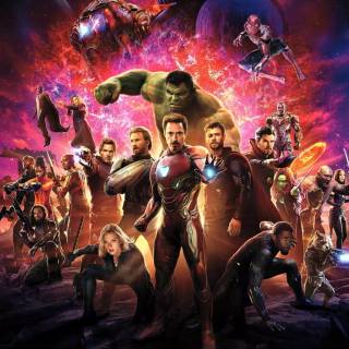 Infinity Gauntlet phone wallpaper