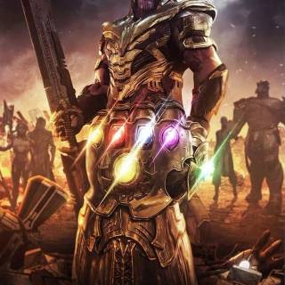 Infinity Gauntlet phone wallpaper