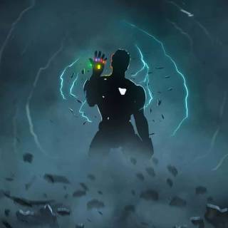 Infinity Gauntlet phone wallpaper