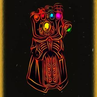 Infinity Gauntlet phone wallpaper