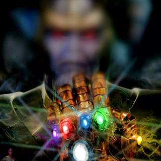 Infinity Gauntlet phone wallpaper