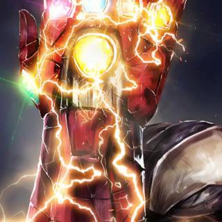 Infinity Gauntlet phone wallpaper