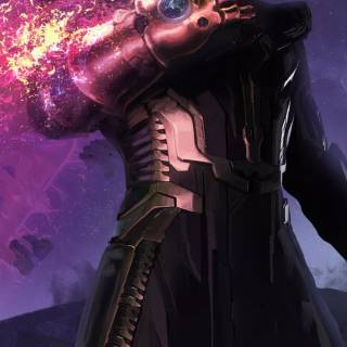 Infinity Gauntlet phone wallpaper