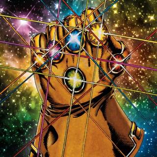 Infinity Gauntlet phone wallpaper