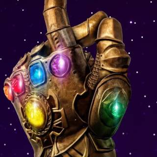 Infinity Gauntlet phone wallpaper